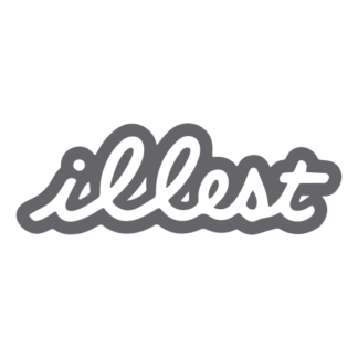 Illest Decal (Grey)
